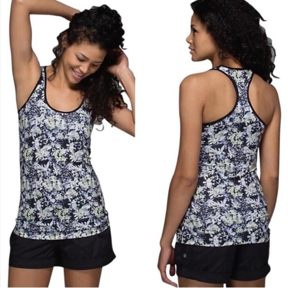 Lululemon Cool Racerback Tank - Floral